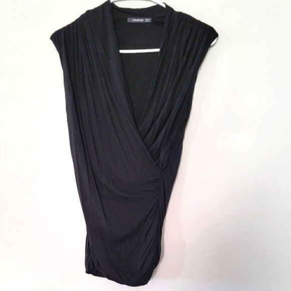 Patty Boutik Black cinched top size M - Picture 1 of 10